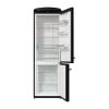 refrigerador-bottom-freezer-gorenje-retro-334l-preto-aberto
