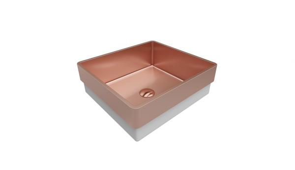 Lavabo-semimount-rosegold