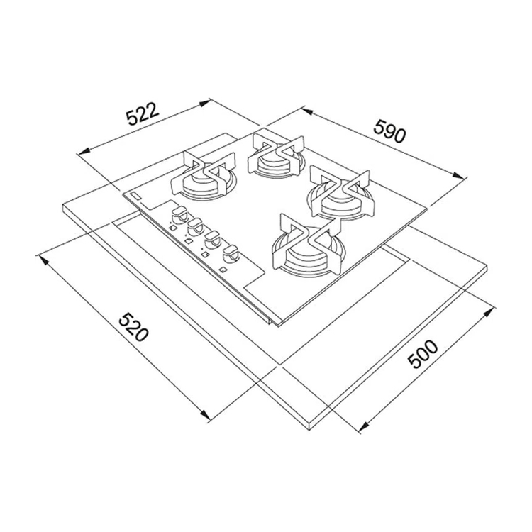cooktop-a-gas-franke-glass-4q-60cm-preto-gab