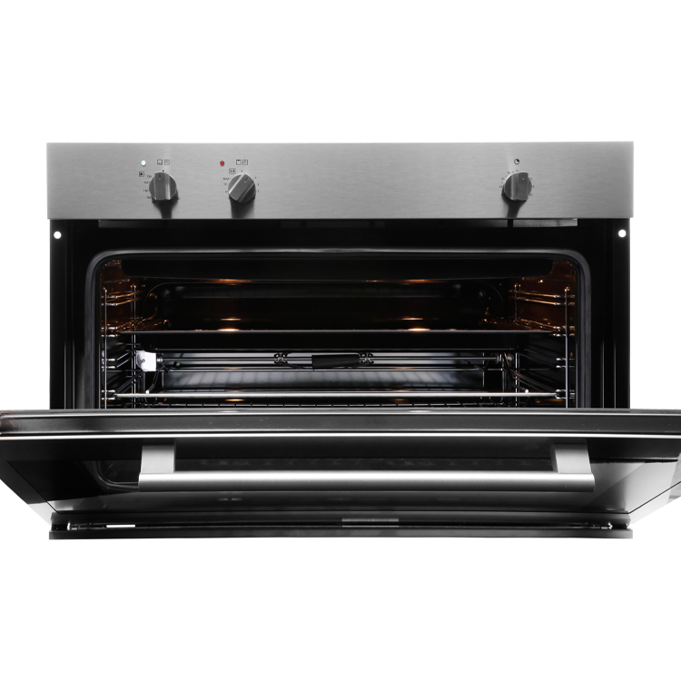forno-a-gas-crissair-cfe-60-90cm-inox-aberto