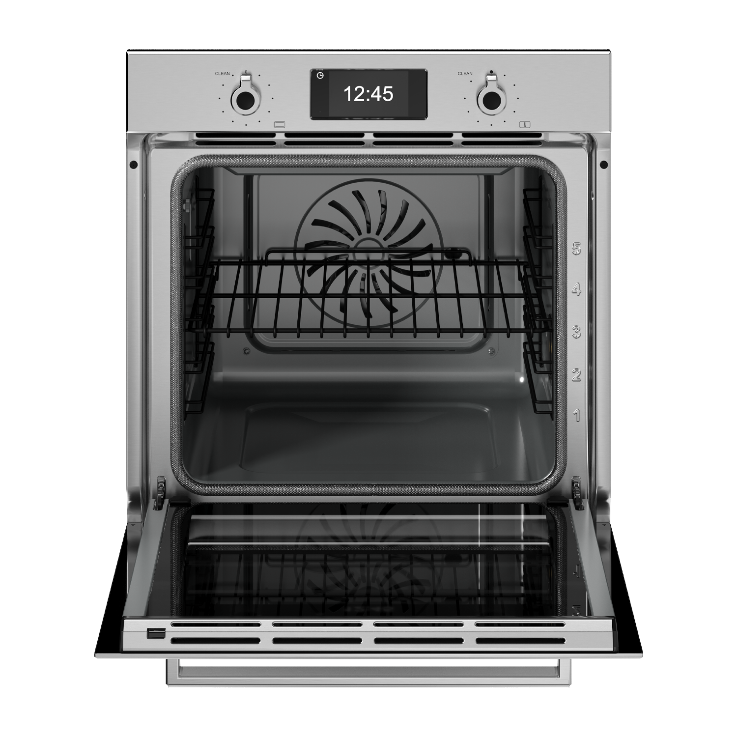 forno-eletrico-bertazzoni-professional-60cm-76l-inox-aberto