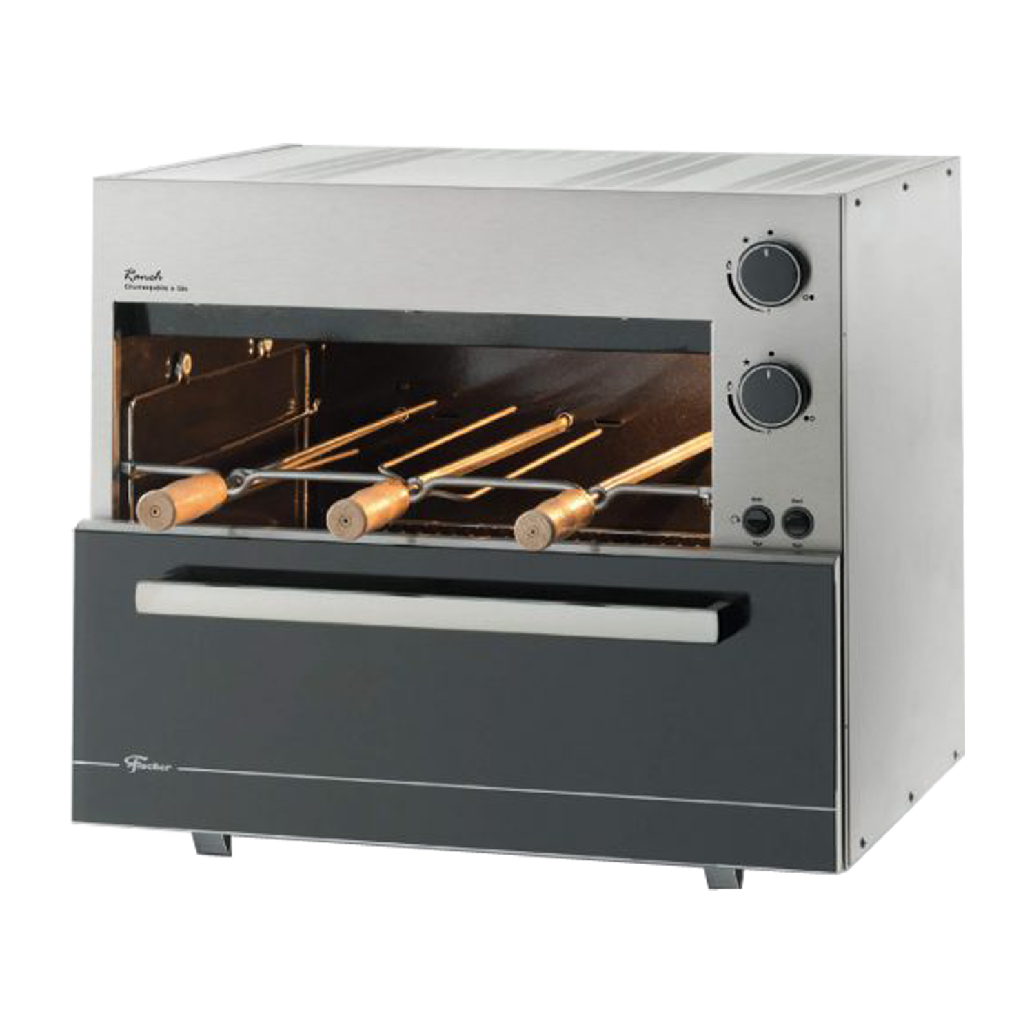 Churrasqueira Fischer a Gás 3 Espetos