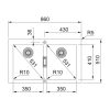 cuba-franke-sirius-s2d-620-86cm-preta-gab
