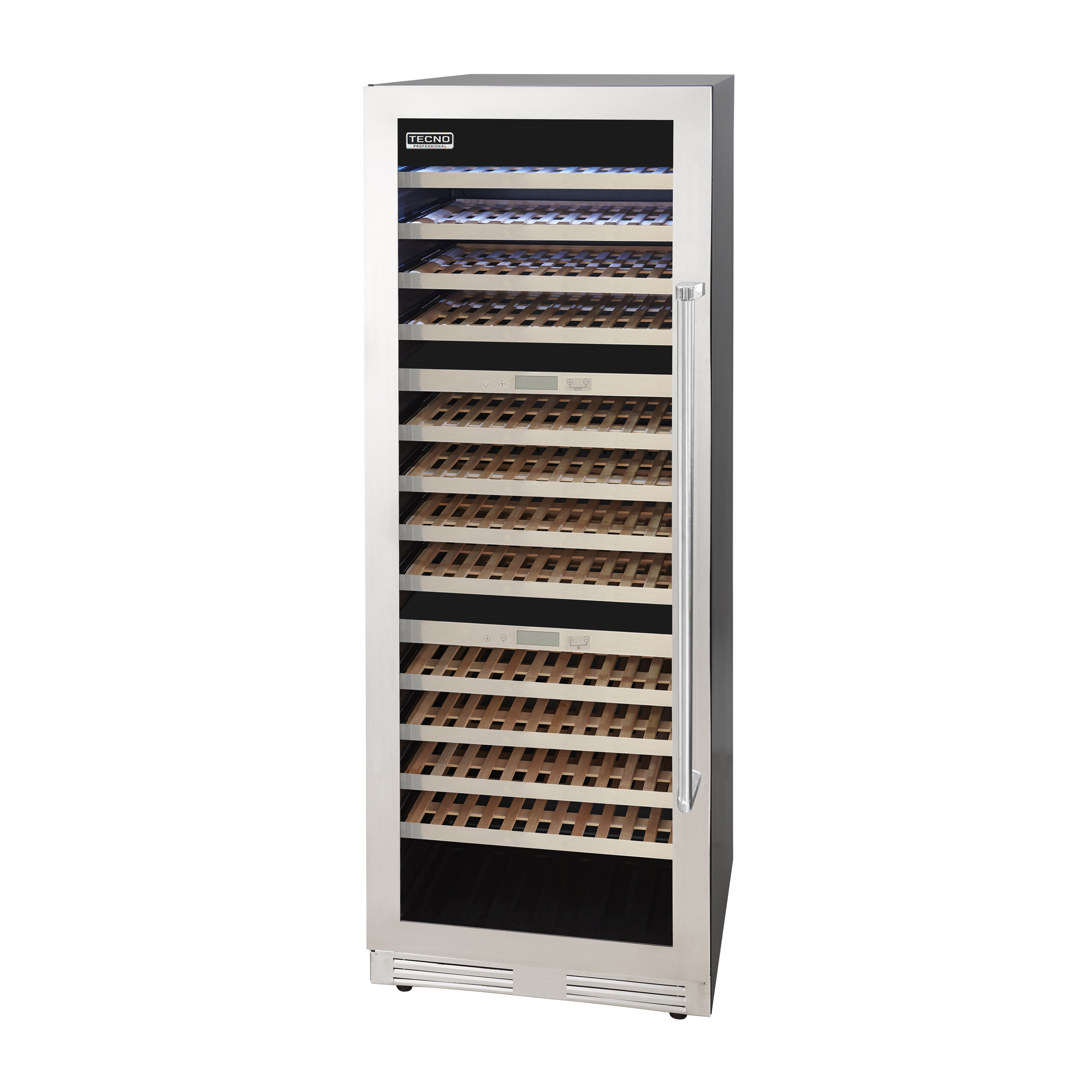 adega-tecno-professional-415l-3-zonas-de-temperatura-inox-angulo