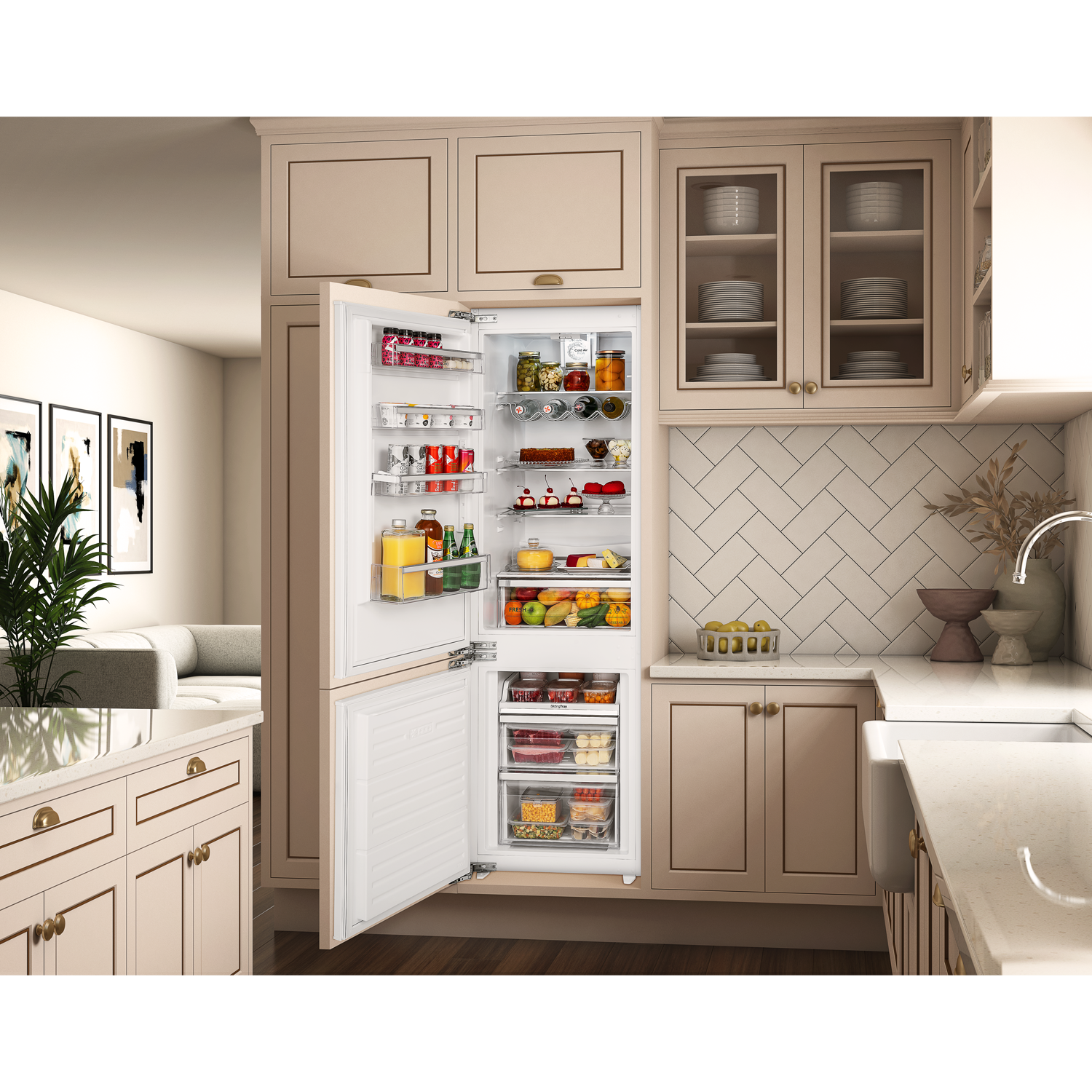 refrigerador-de-embutir-tecno-botton-freezer-256l-ambientado