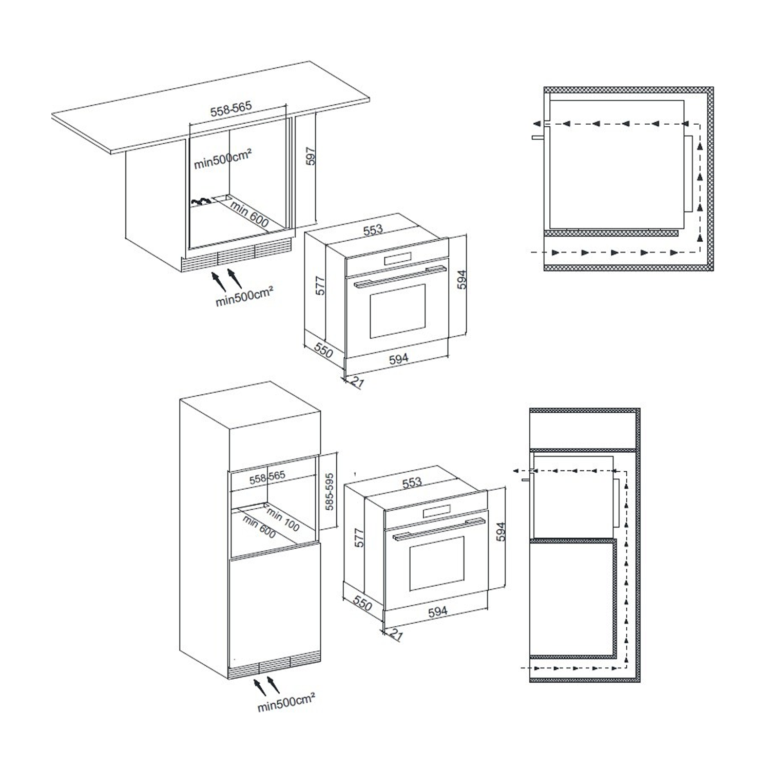 forno-eletrico-tecno-vintage-preto-60cm-73l-gab